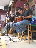 Playing at Bruce's Country Market