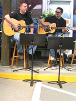 Playing at Bruce's Country Market